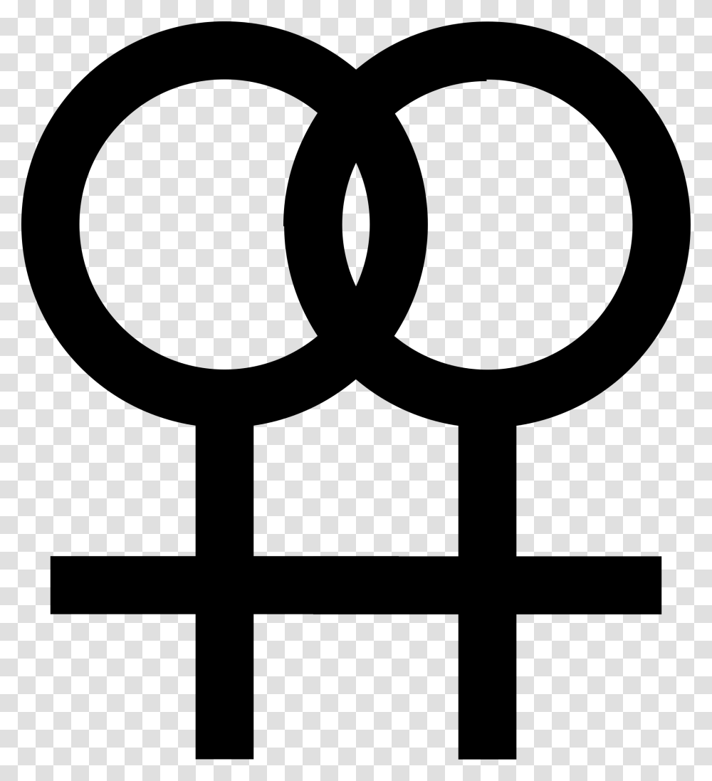 Lesbian Symbol Lesbian Symbol, Gray, World Of Warcraft Transparent Png