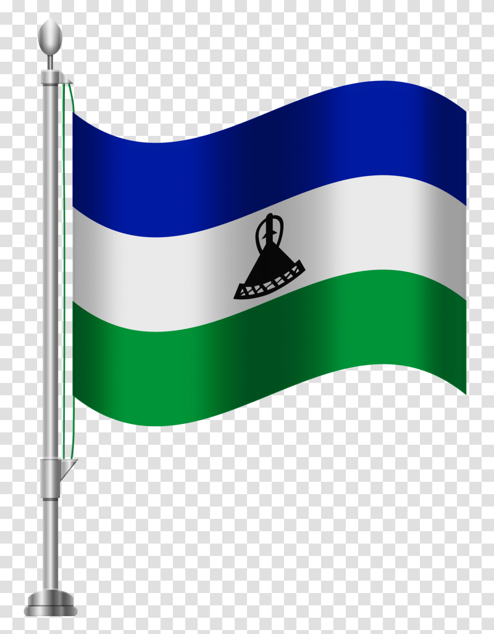 Lesotho Flag Clip Art, American Flag Transparent Png