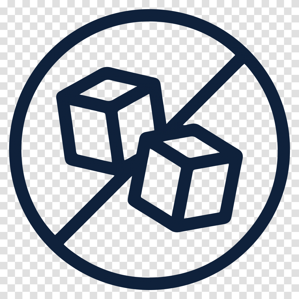 Less Sugar No Added Sugar Icon, Dice, Game, Grenade, Bomb Transparent Png