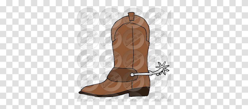 Lessonpix Mobile Cowboy Boot, Clothing, Apparel, Footwear Transparent Png