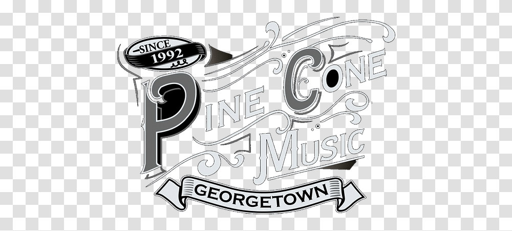 Lessons Pine Cone Music Studio Ontario Cartoon, Label, Text, Logo, Symbol Transparent Png
