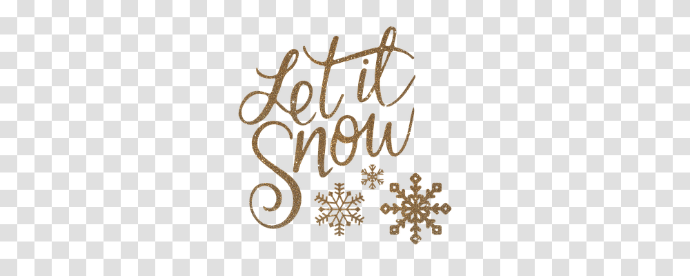Let It Snow Holiday, Calligraphy, Handwriting Transparent Png
