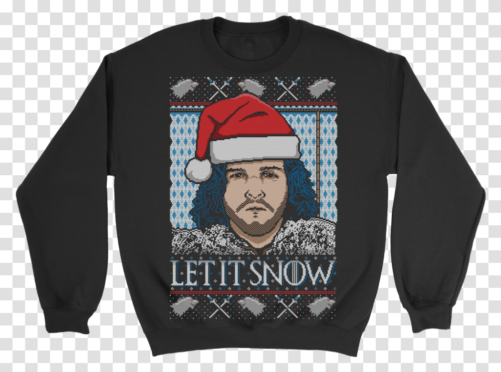 Let It Snow Got Sweater Sweater, Apparel, Sleeve, Long Sleeve Transparent Png