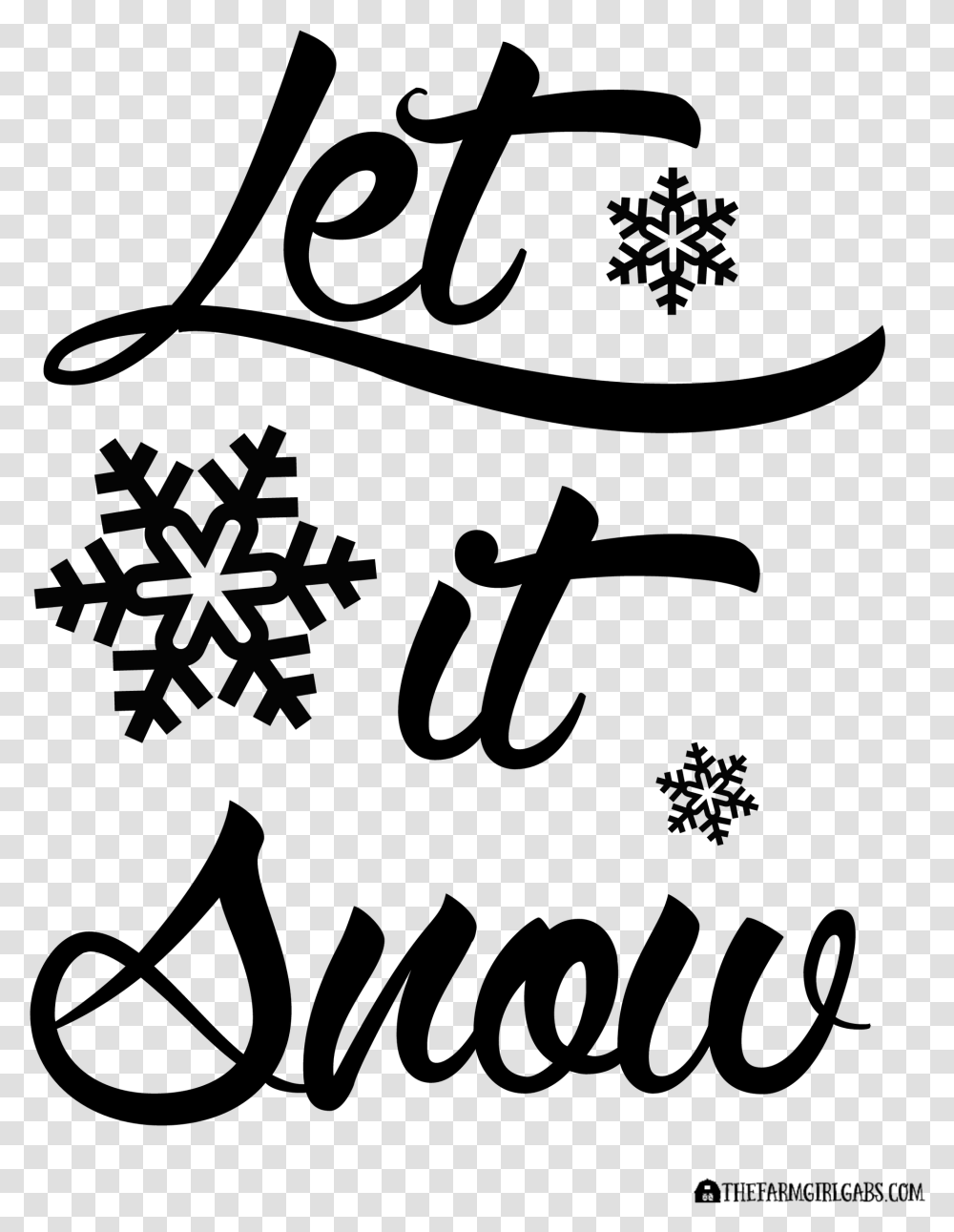 Let It Snow Printable From Rock It Baby, Nature, Outdoors, Astronomy, Night Transparent Png