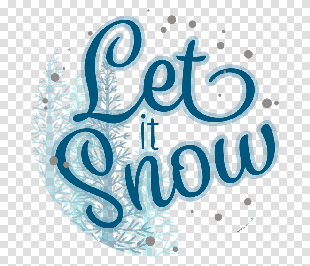 Let It Snow, Pattern Transparent Png