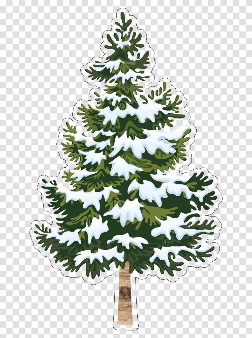 Let It Snow Tree Print & Cut File Snow Tree Vector, Plant, Ornament, Christmas Tree, Pine Transparent Png