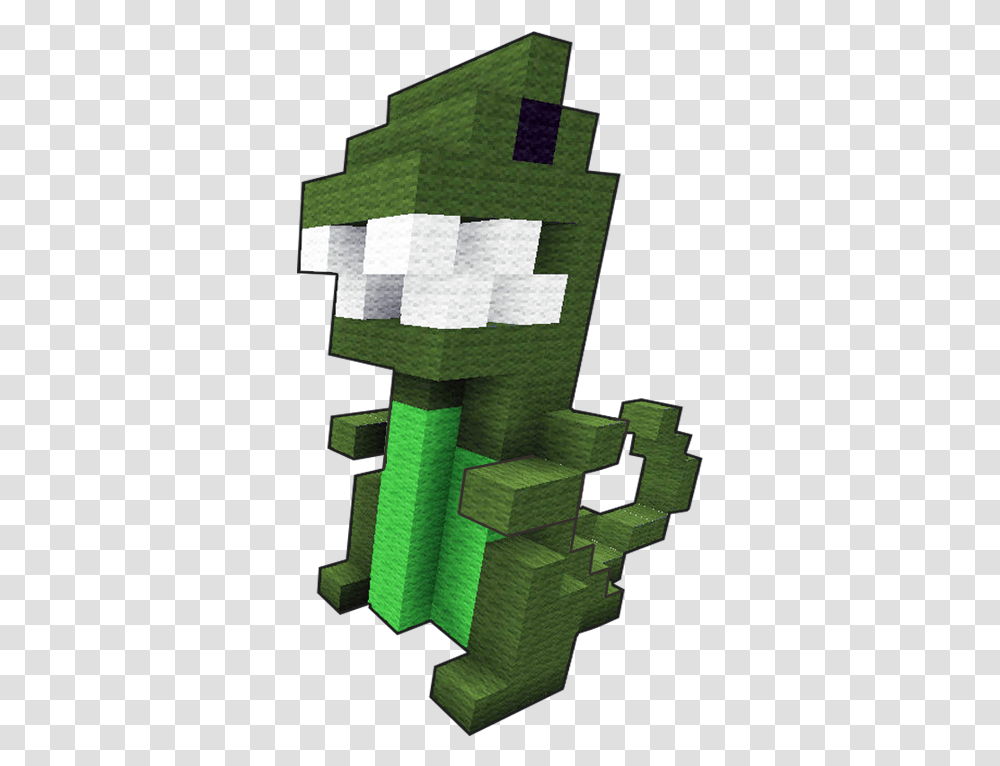 Let's Build A Little Green Dinosaur In Minecraft Easy Minecraft Dinosaurs Build, Rug Transparent Png