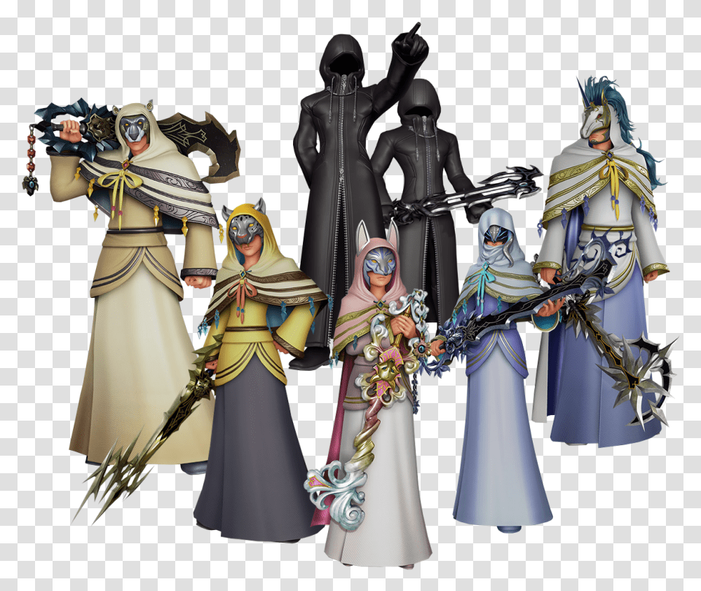 Let Us Re Mind You Disney Kingdom Hearts Foretellers, Person, Clothing, Costume, Crowd Transparent Png