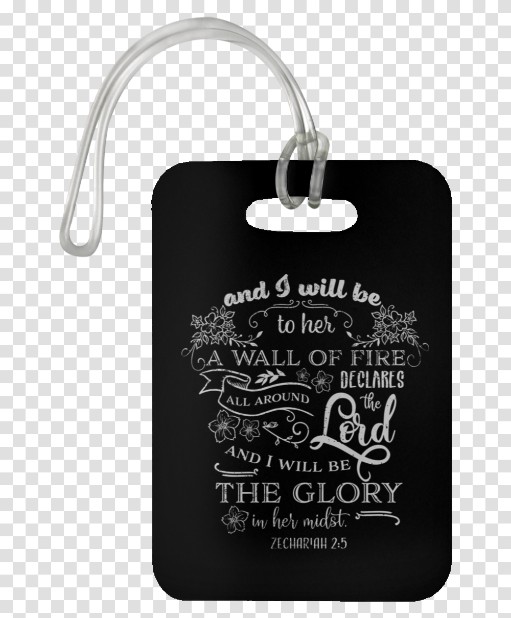 Let Your Light Shine Luggage Bag Tag Calligraphy, Text, Blackboard Transparent Png