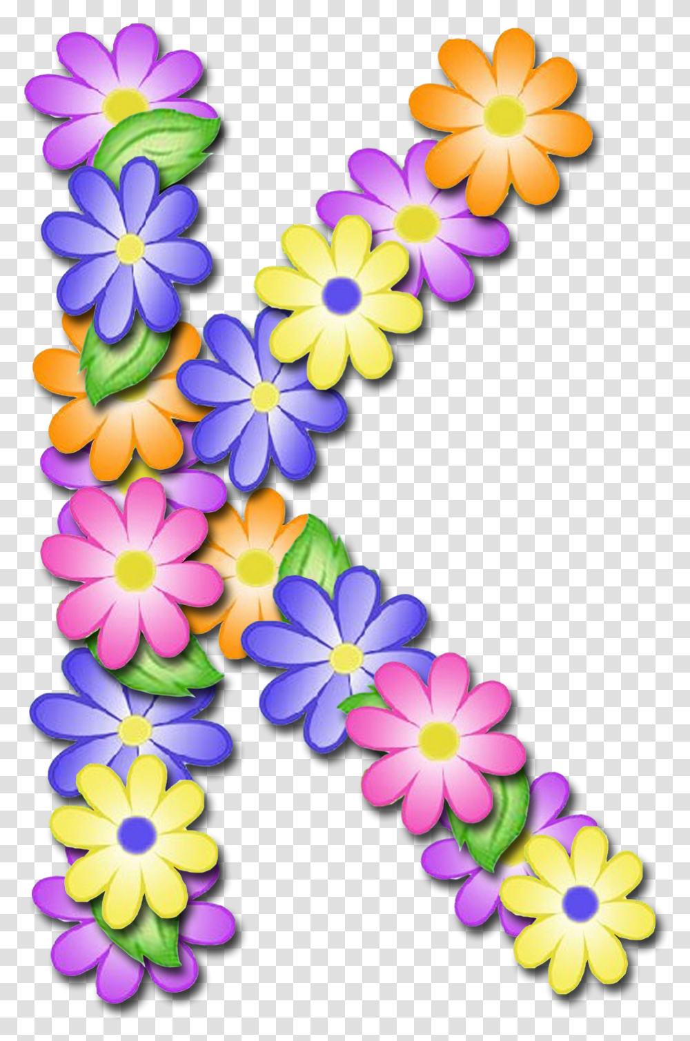 Letra I Primavera, Plant, Flower, Blossom, Daisy Transparent Png