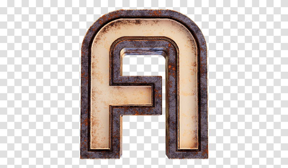 Letras 3d, Rust, Alphabet, Mailbox Transparent Png