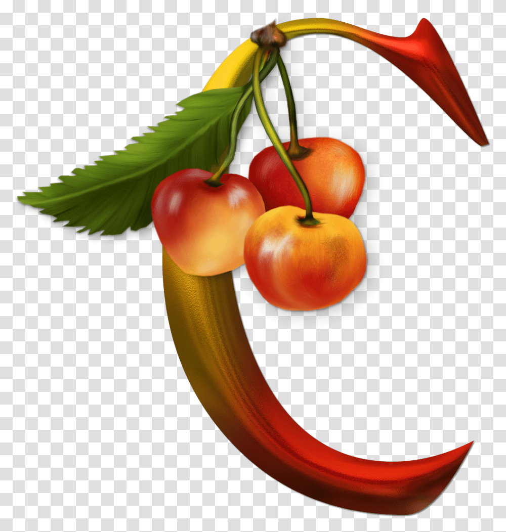 Letras Con Frutas Y Verduras, Plant, Fruit, Food, Apple Transparent Png