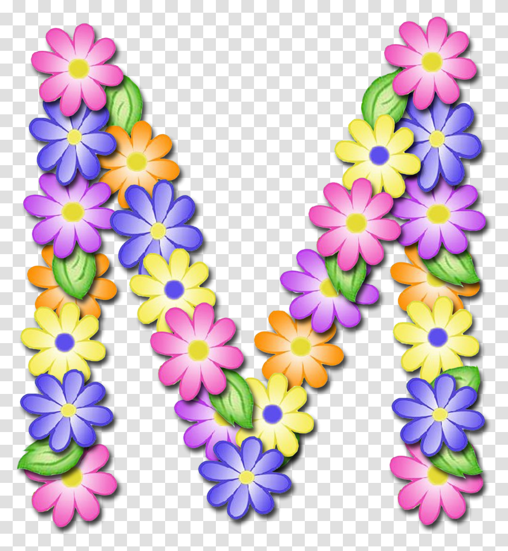 Letras De Flores, Plant, Flower, Blossom, Ornament Transparent Png