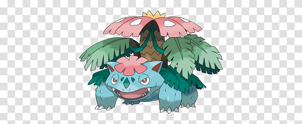 Lets Go And Pokmon Mega Venusaur, Art, Dragon, Graphics, Pattern Transparent Png