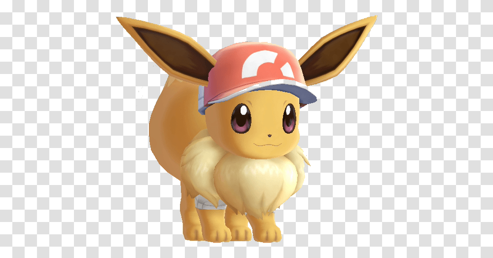 Lets Go Eevee Haircut Sweet Hat Pokemon Go, Toy, Animal, Figurine, Mammal Transparent Png