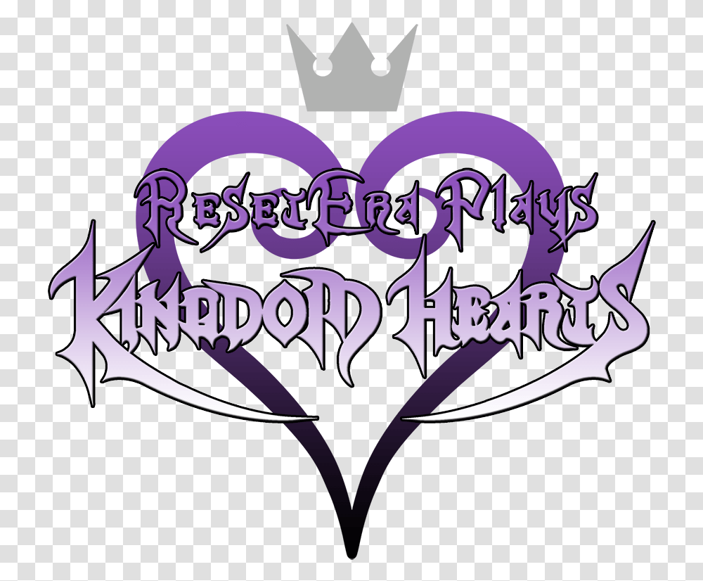 Lets Play Kingdom Hearts Resetera Kingdom Hearts Logo, Text, Symbol, Graphics, Poster Transparent Png
