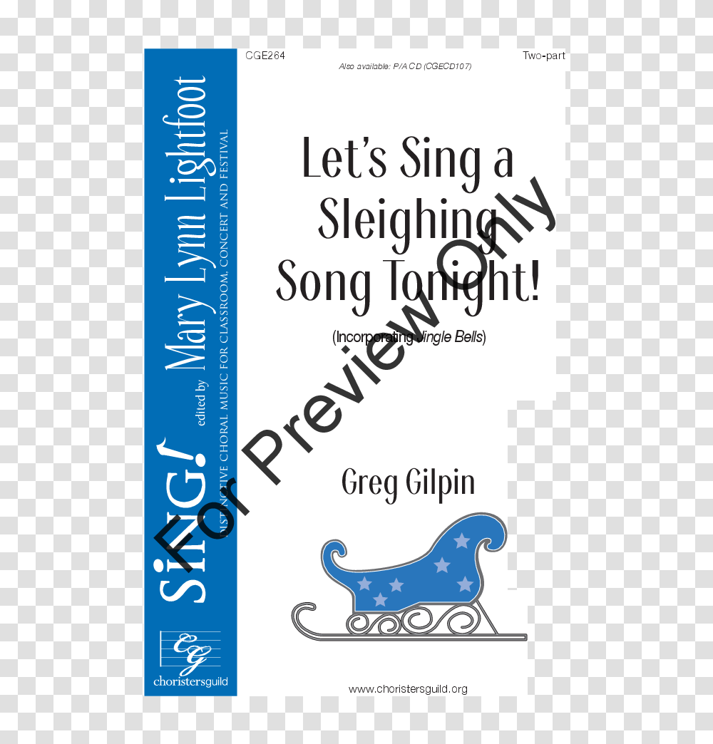 Lets Sing A Sleighing Song Tonight, Label, Flyer, Poster Transparent Png