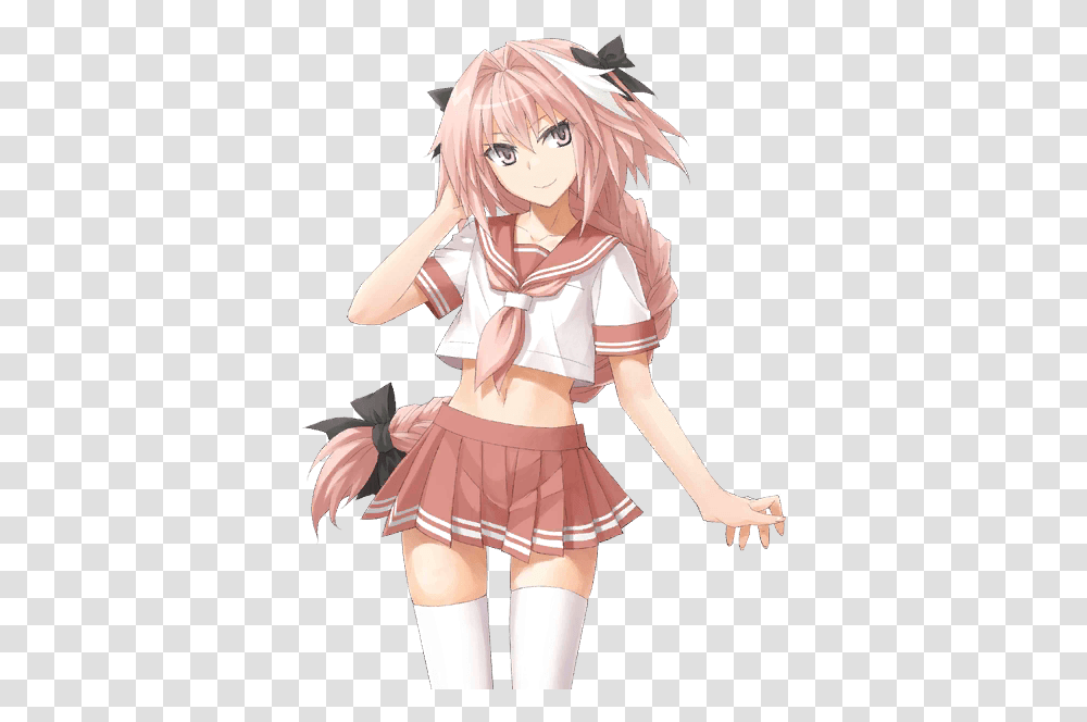 Lets Talk About One Of My Favorite Anime Characters Astolfo Uniform, Skirt, Apparel, Doll Transparent Png