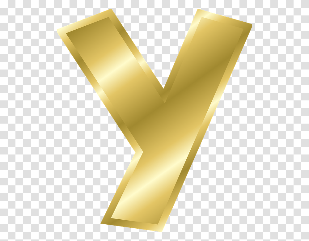 Letter 960, Alphabet, Lamp, Gold, Trophy Transparent Png