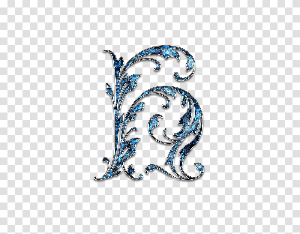 Letter 960, Alphabet, Floral Design Transparent Png