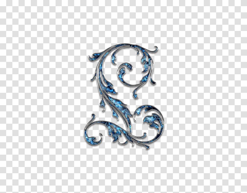 Letter 960, Alphabet, Floral Design Transparent Png