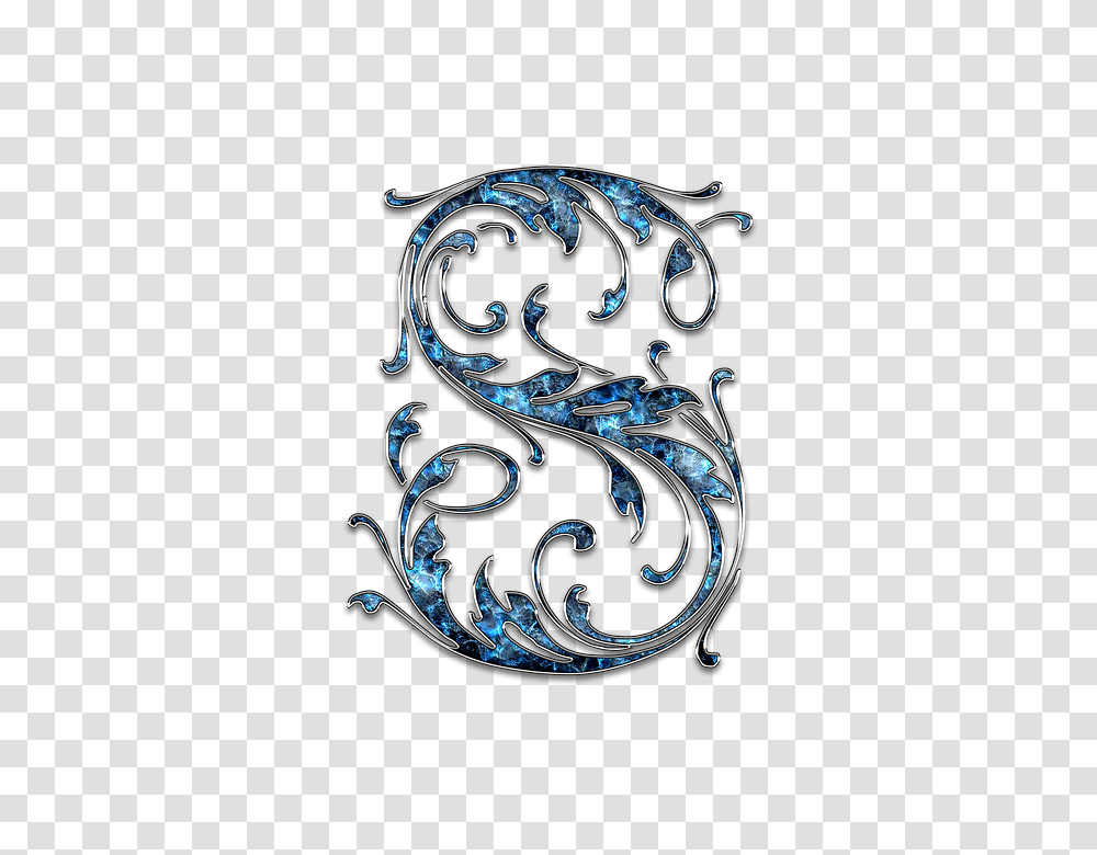 Letter 960, Alphabet, Floral Design Transparent Png