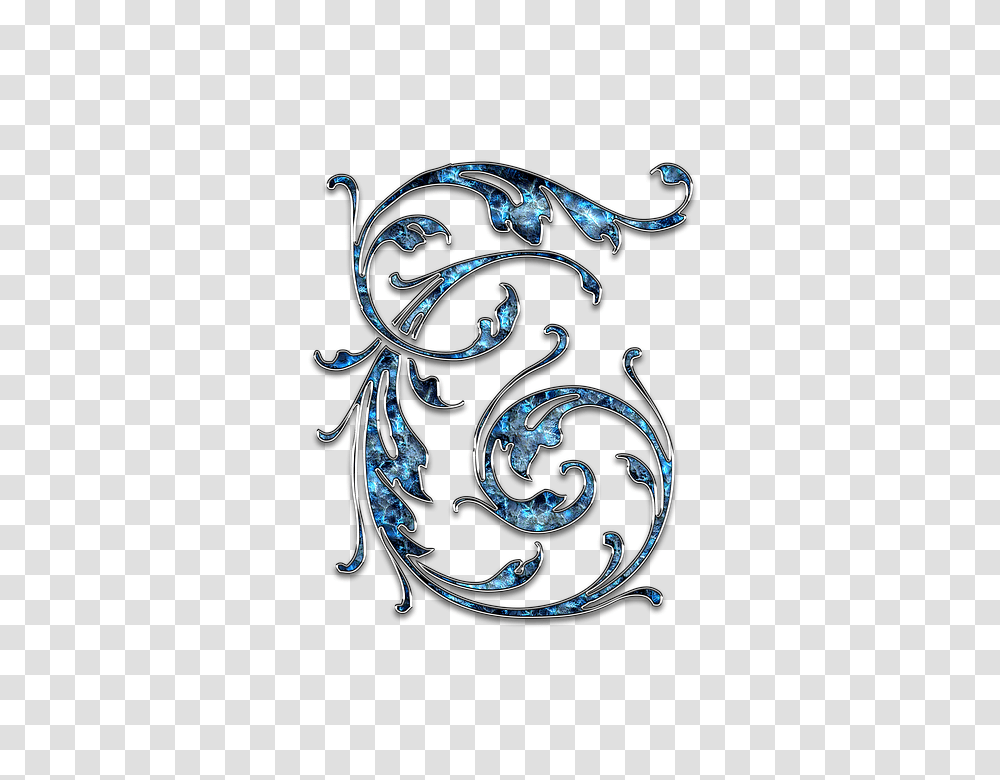 Letter 960, Alphabet, Floral Design Transparent Png