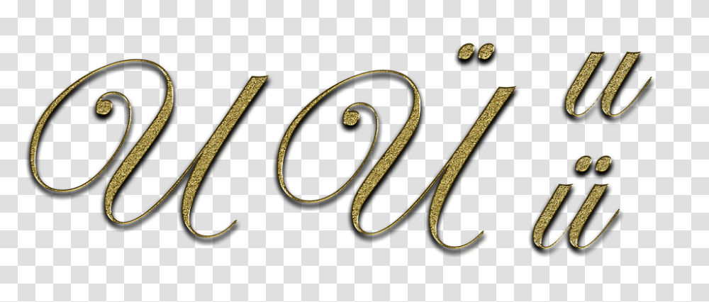 Letter 960, Alphabet, Gold, Handwriting Transparent Png