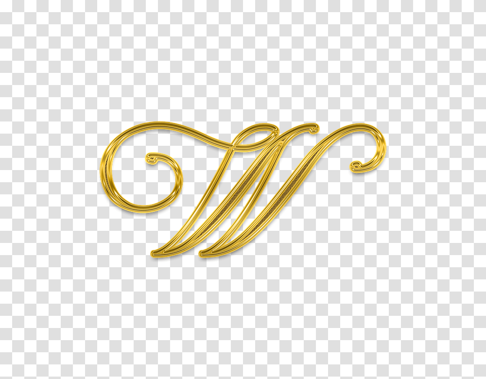 Letter 960, Alphabet, Gold, Accessories, Accessory Transparent Png