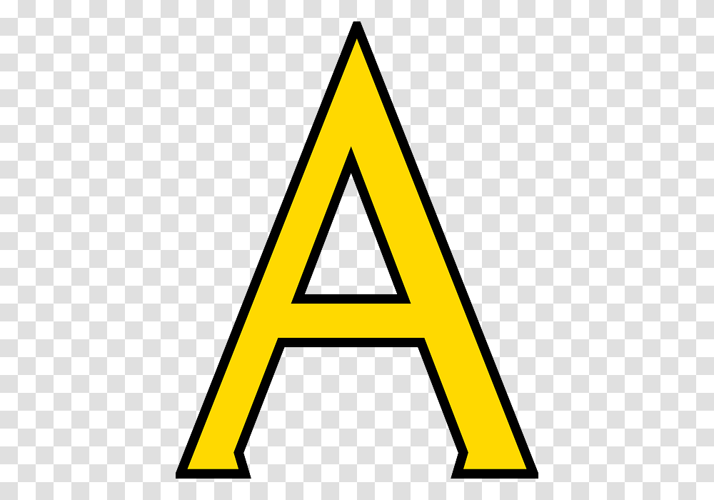 Letter A, Alphabet, Triangle Transparent Png