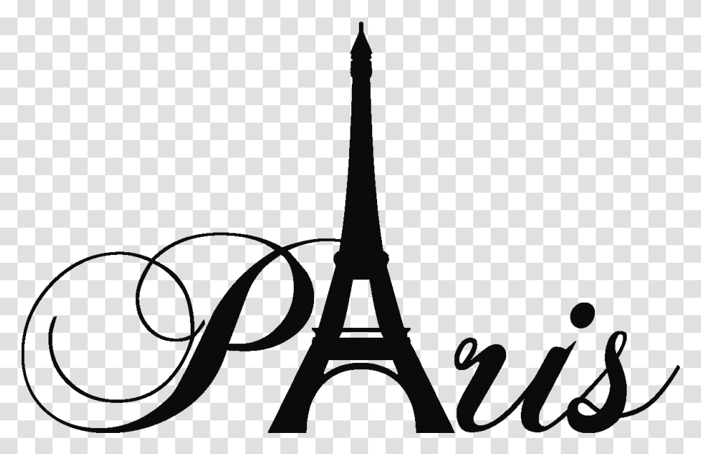 Letter A Eiffel Tower, Scissors, Cutlery, Spire Transparent Png