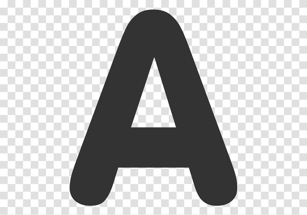 Letter A Images Free Download Alphabet Letters In Bold, Triangle, Arrowhead Transparent Png