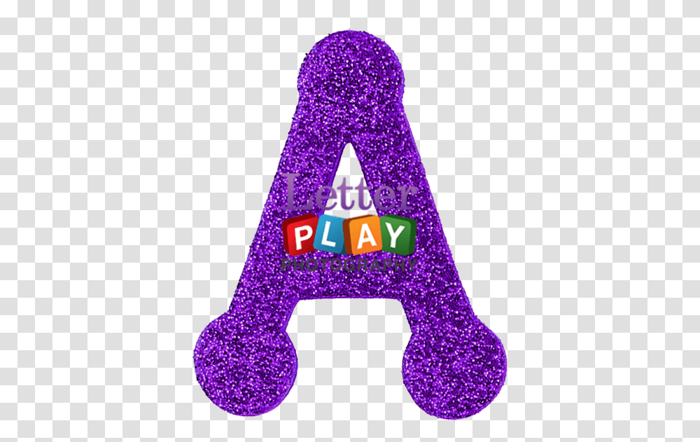 Letter A In Blue Glitter Illustration, Purple, Person, Clothing, Text Transparent Png