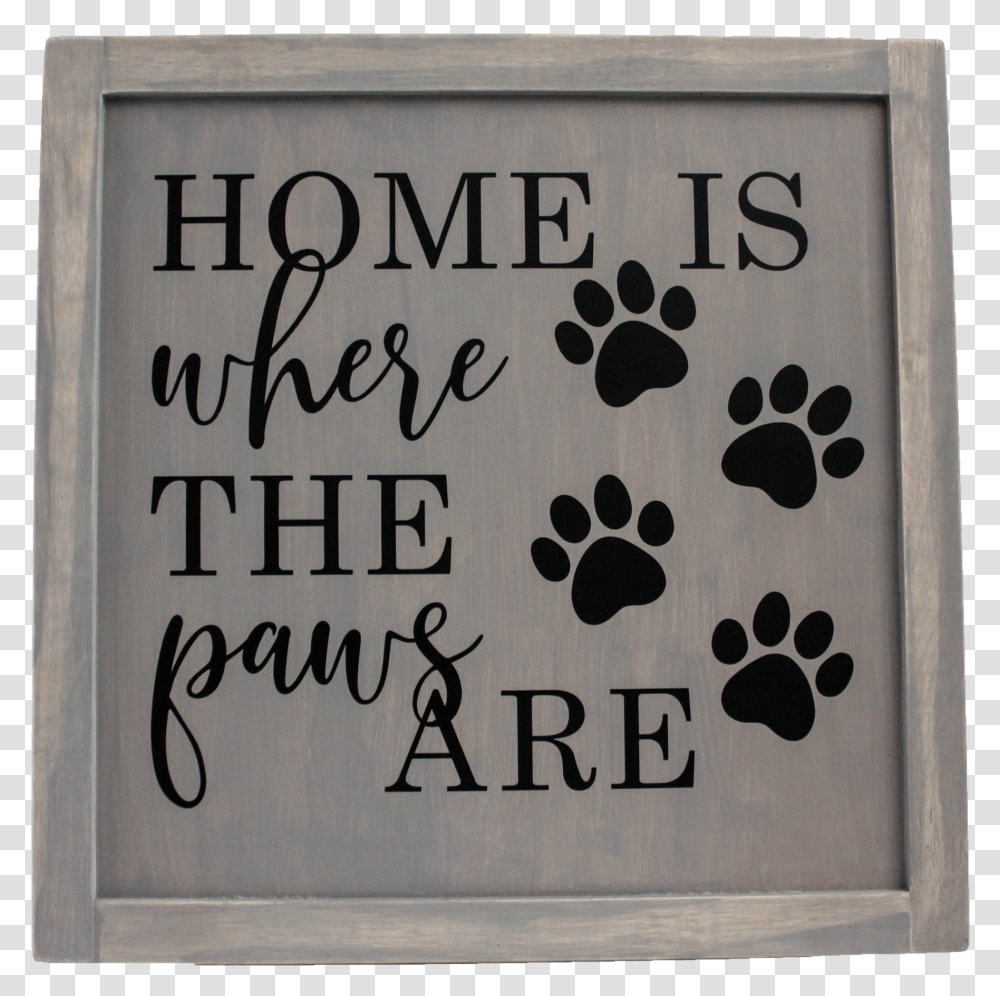 Letter A With Paw Print Transparent Png