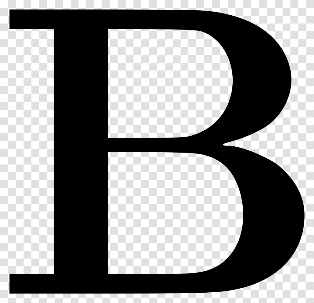 Letter B, Alphabet, Gray, World Of Warcraft Transparent Png