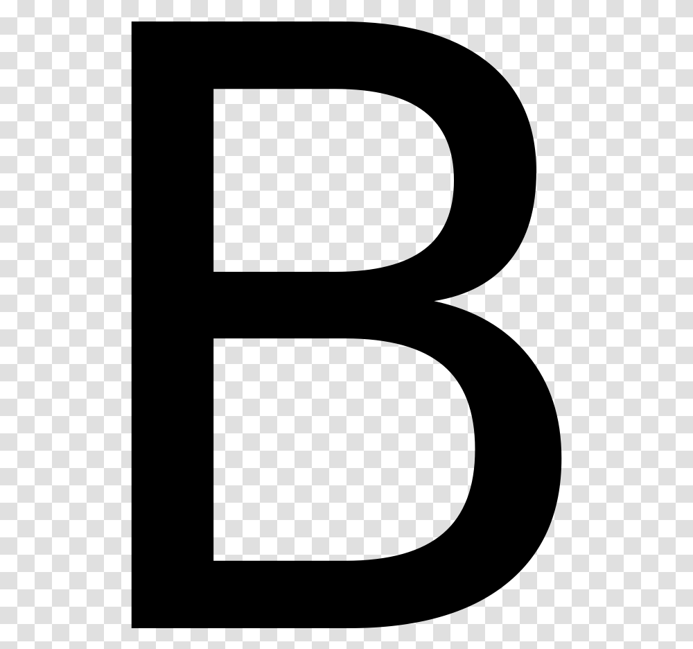 Letter B No Background, Gray, World Of Warcraft Transparent Png