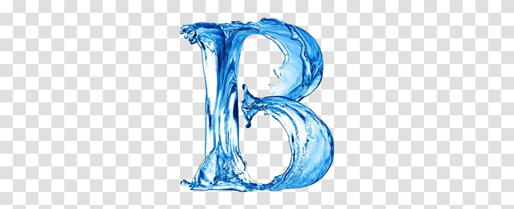 Letter B Water Alphabet Letters, Ice, Outdoors, Nature, Glass Transparent Png