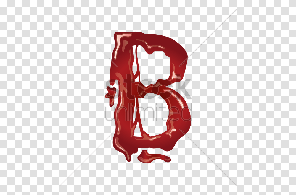 Letter B With Dripping Blood Vector Image, Dynamite, Bomb, Weapon, Weaponry Transparent Png