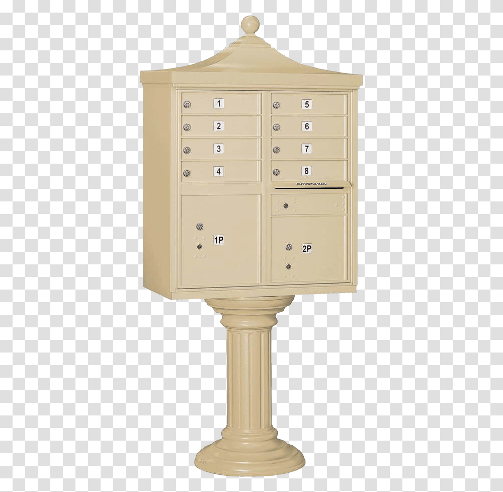 Letter Box, Lamp, Private Mailbox, Letterbox Transparent Png