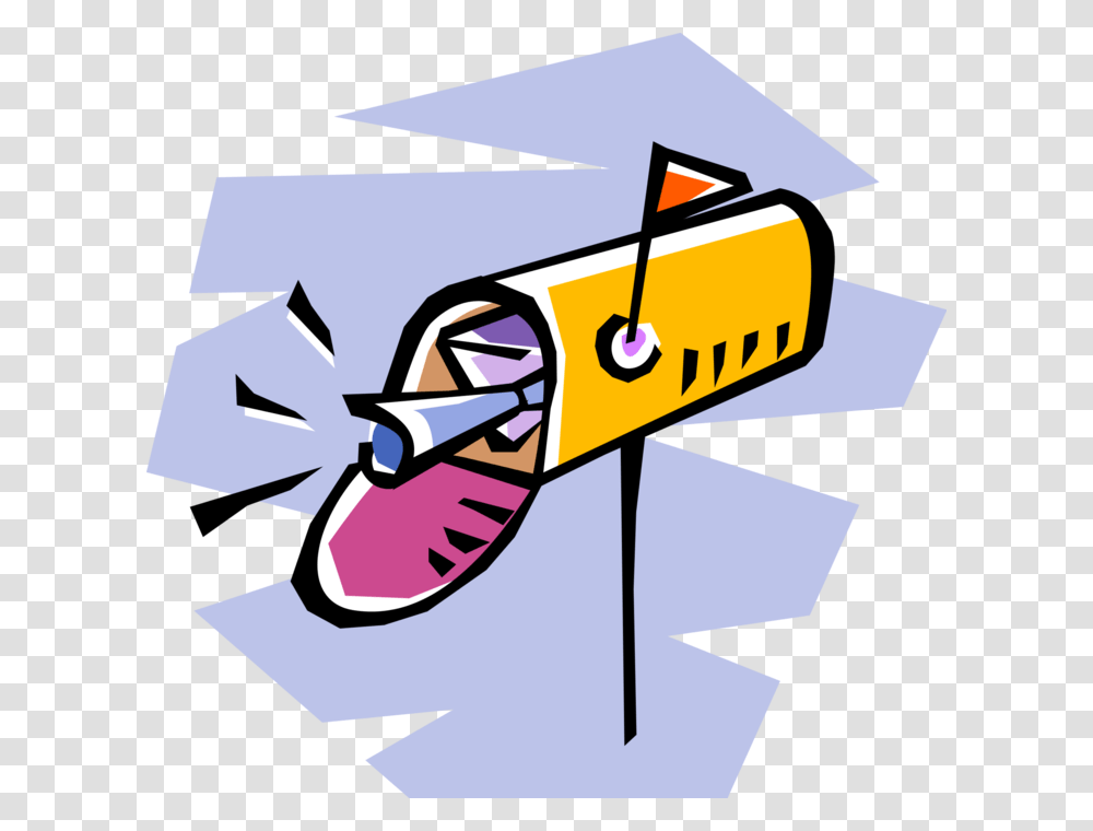 Letter Box Or Mailbox With Letter, Dynamite, Bomb, Weapon, Weaponry Transparent Png