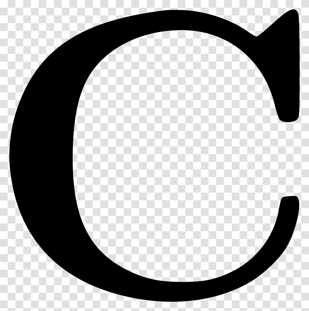 Letter C, Alphabet, Gray, World Of Warcraft Transparent Png