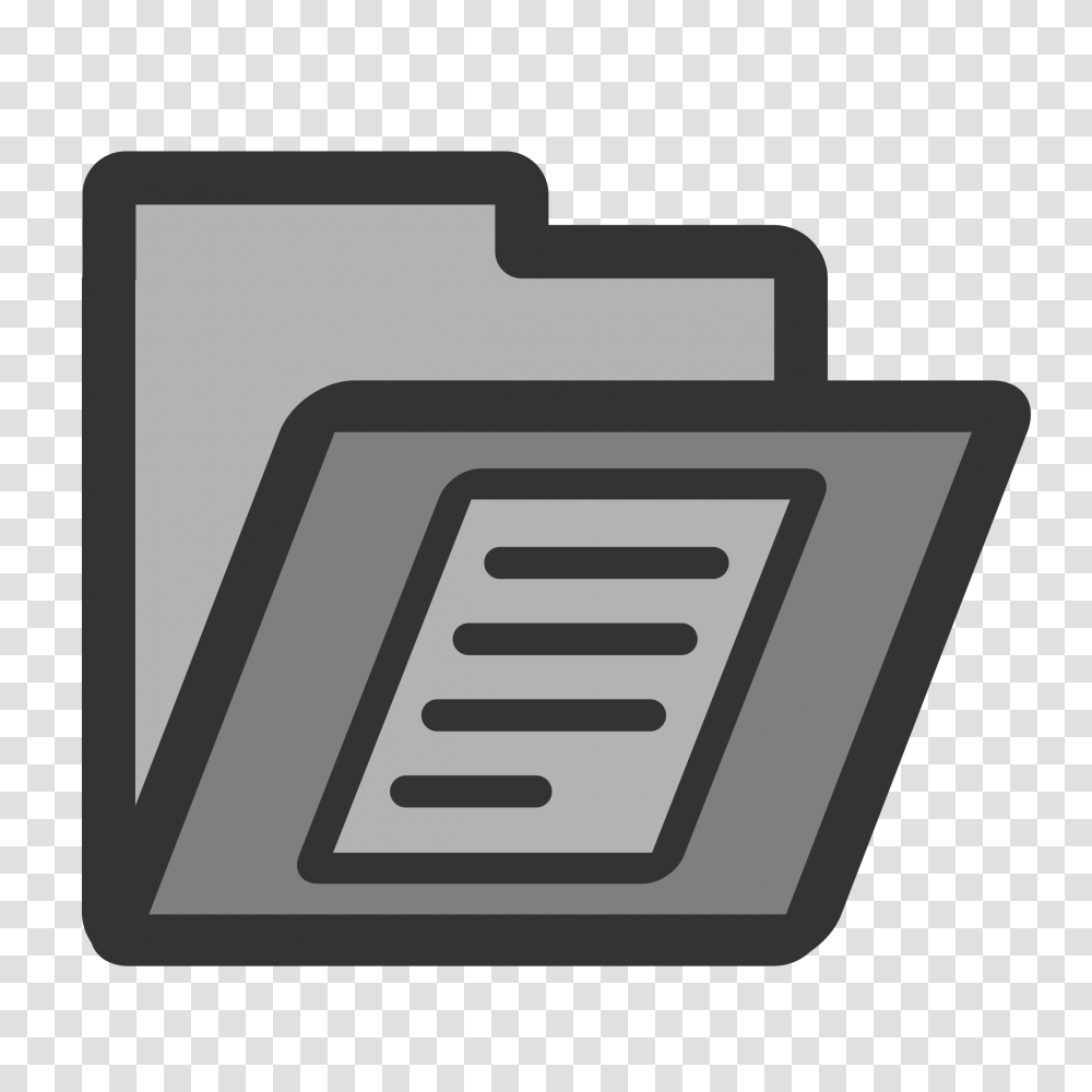 Letter Clipart Important Document, File Binder, File Folder, Gray Transparent Png