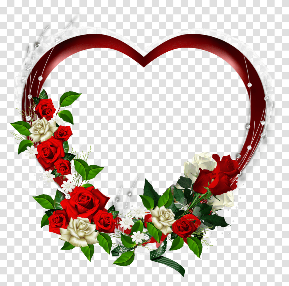 Letter D Love S Image Love Heart Beautiful Flower, Graphics, Floral Design, Pattern, Wreath Transparent Png