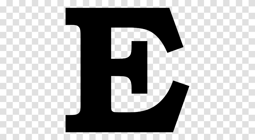 Letter E, Alphabet, Axe, Stencil Transparent Png