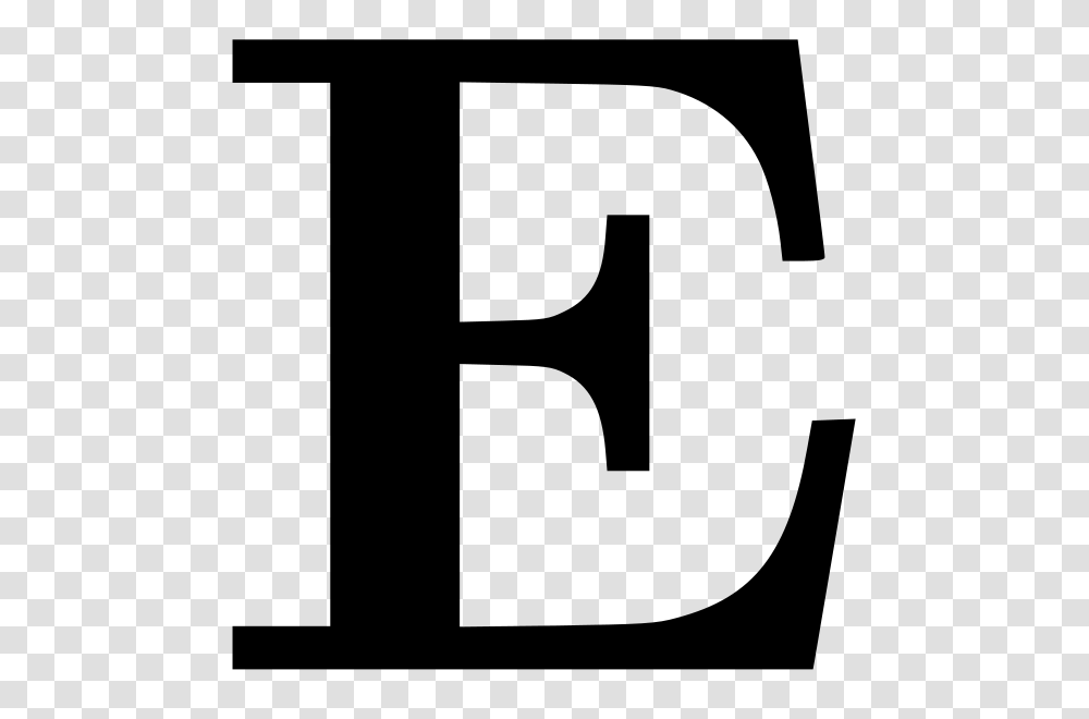Letter E Clipart, Gray, World Of Warcraft Transparent Png