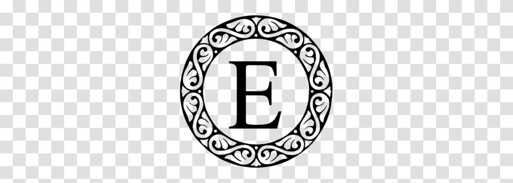 Letter E Monogram Clip Art, Gray, World Of Warcraft Transparent Png