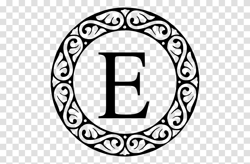 Letter E Monogram Clip Art, Number, Logo Transparent Png