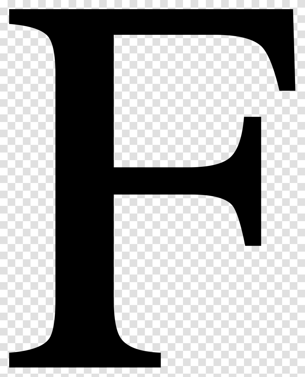 Letter F, Alphabet, Gray, World Of Warcraft Transparent Png