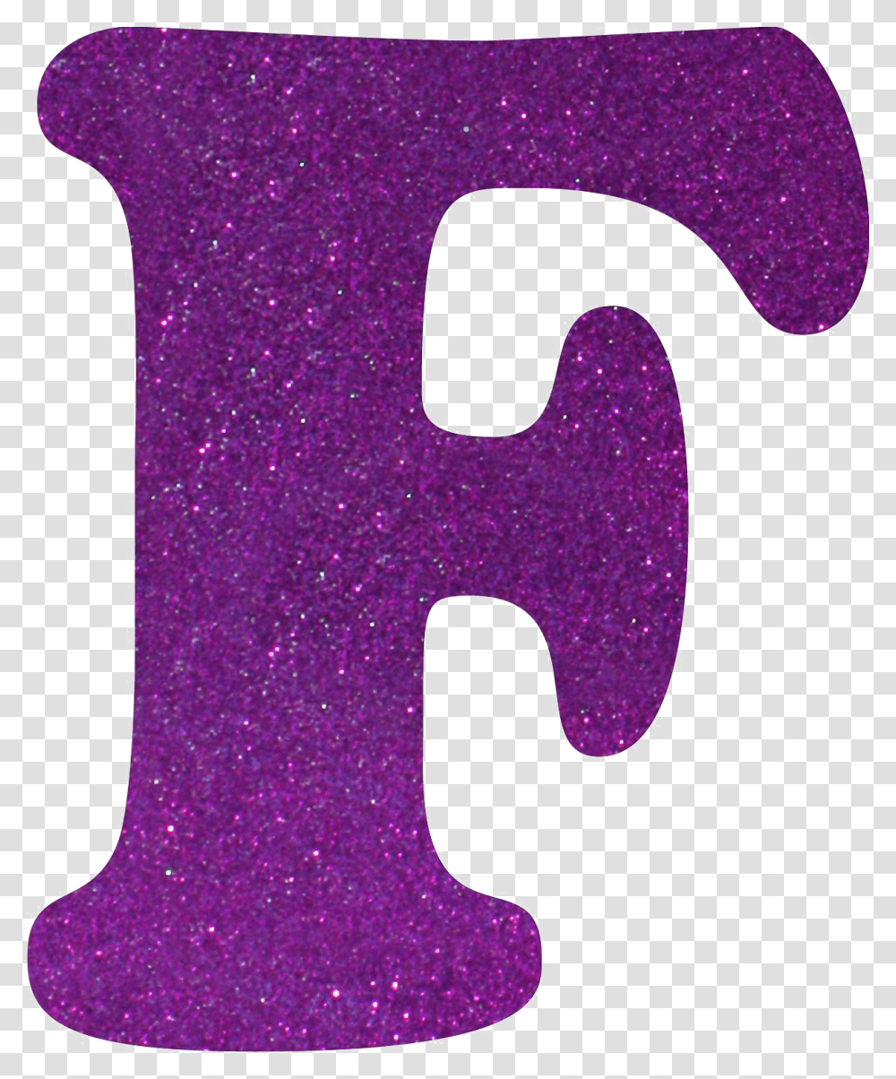 Letter F, Alphabet, Light, Purple Transparent Png