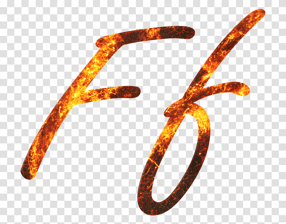 Letter F Fire Letter F Fire, Rust, Text, Knot Transparent Png